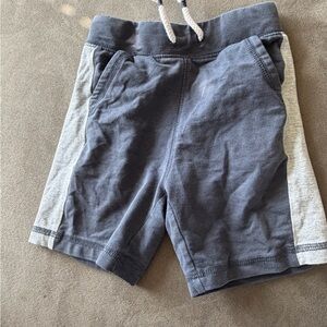 Kids Gray Drawstring Casual Shorts 2T